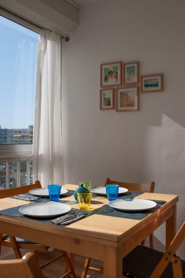 Studio Carnon loggia au soleil et la mer à 2 pas Mauguio Esterno foto
