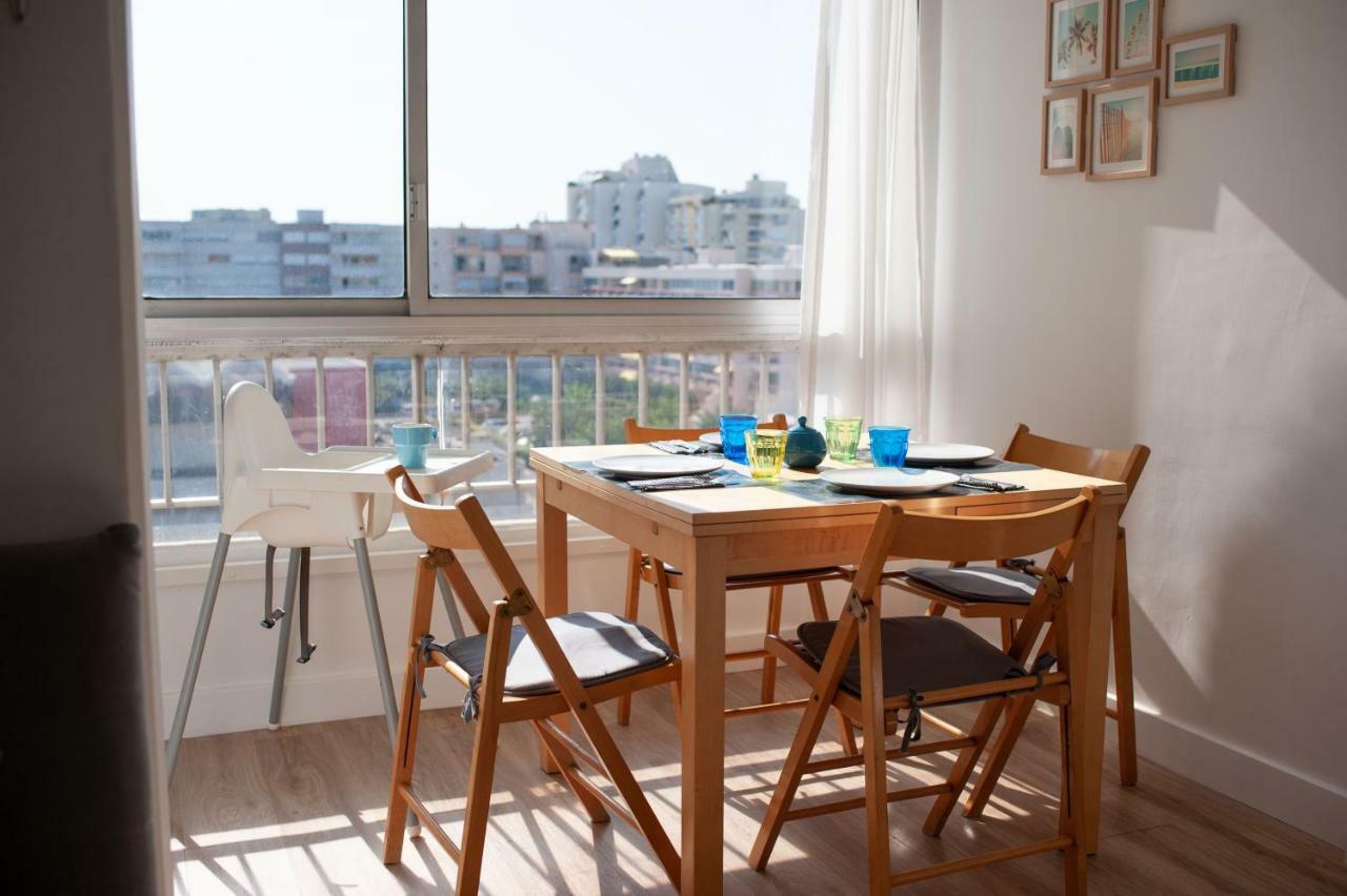 Studio Carnon loggia au soleil et la mer à 2 pas Mauguio Esterno foto